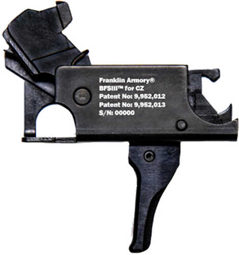 Franklin Armory BFSIII CZ-S1 Trigger SCORP Straight Binary 06-50026-Black